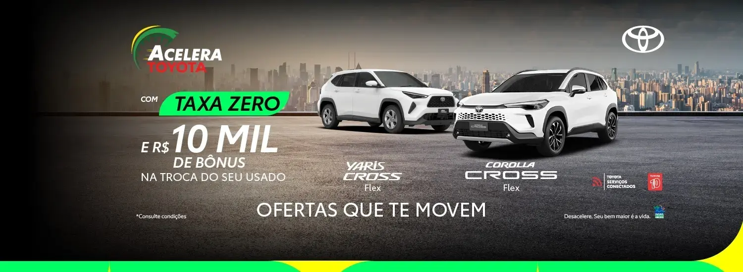 Acelera Yaris e Corolla