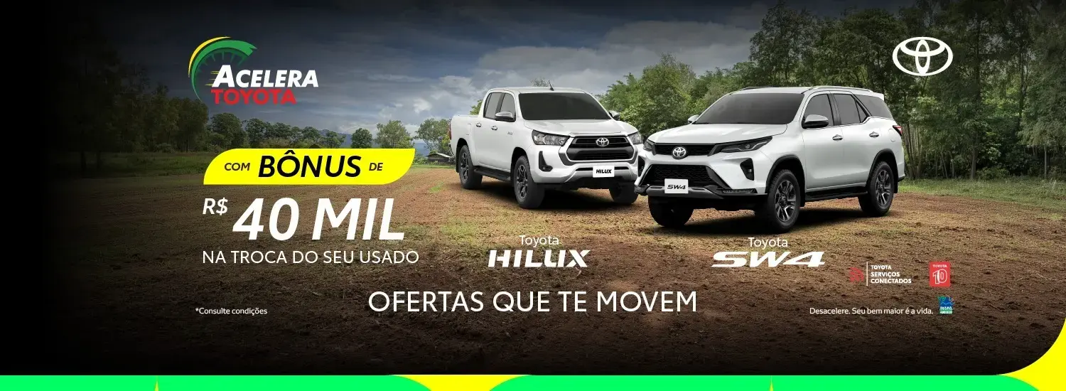 Acelera Hilux e SW4