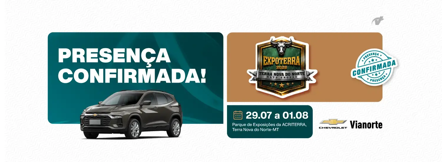 Presença Confirmada ExpoTerra 