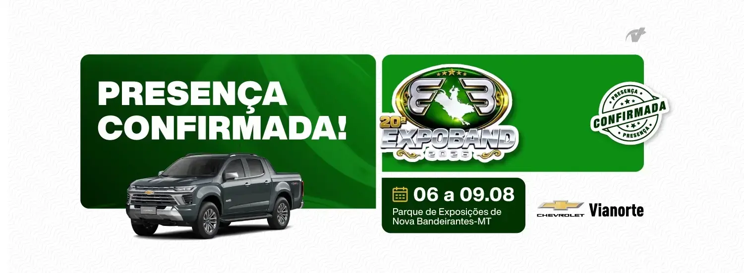 Presença Confirmada ExpoBand