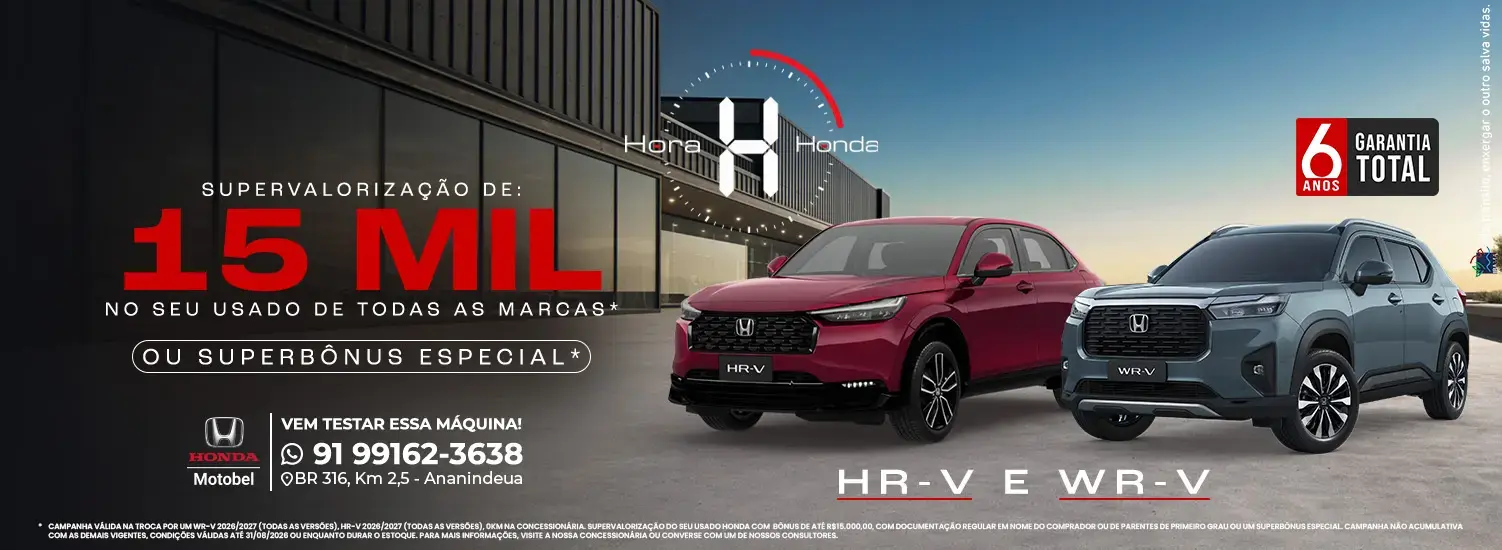 HR-V E WR-V - AGOSTO 2026