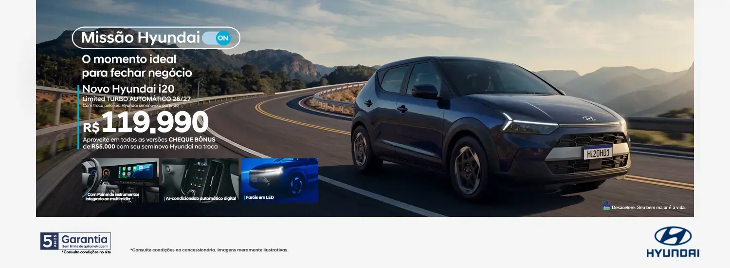 i20 Limited - AGOSTO