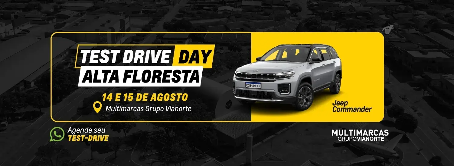 Test Drive Day Jeep Commander ALTA