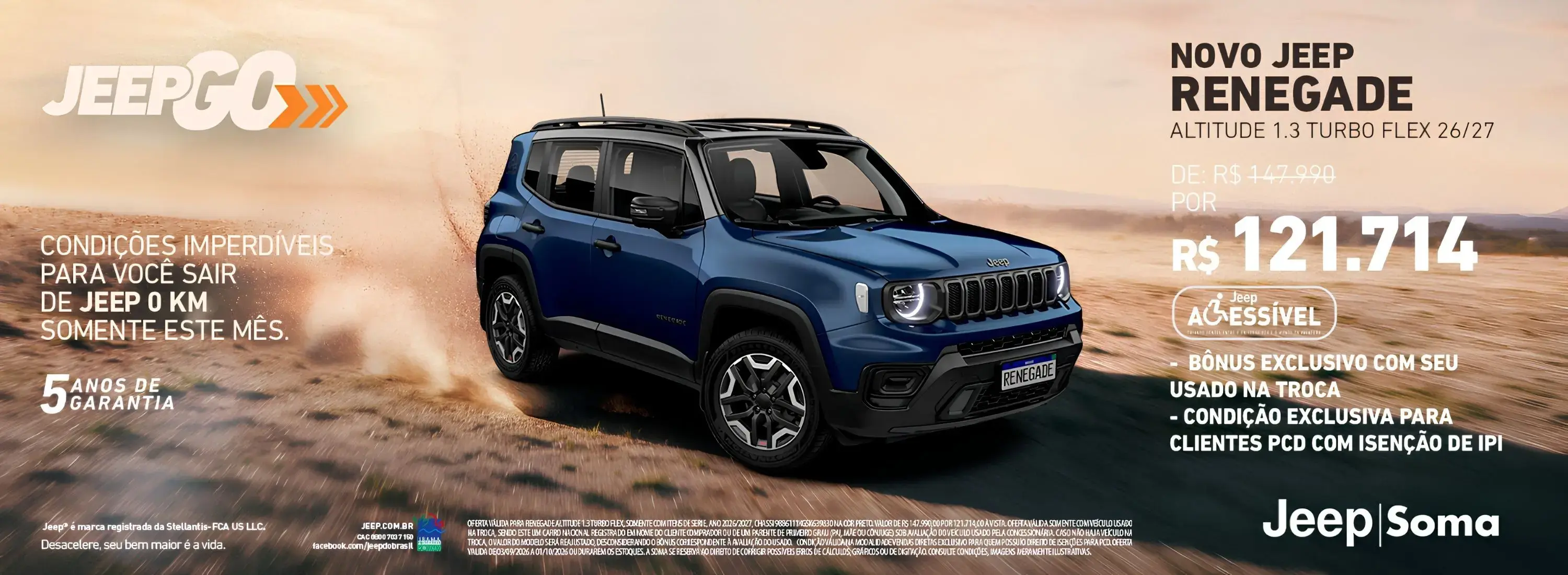 JEEP GO - SETEMBRO - RENEGADE PCD
