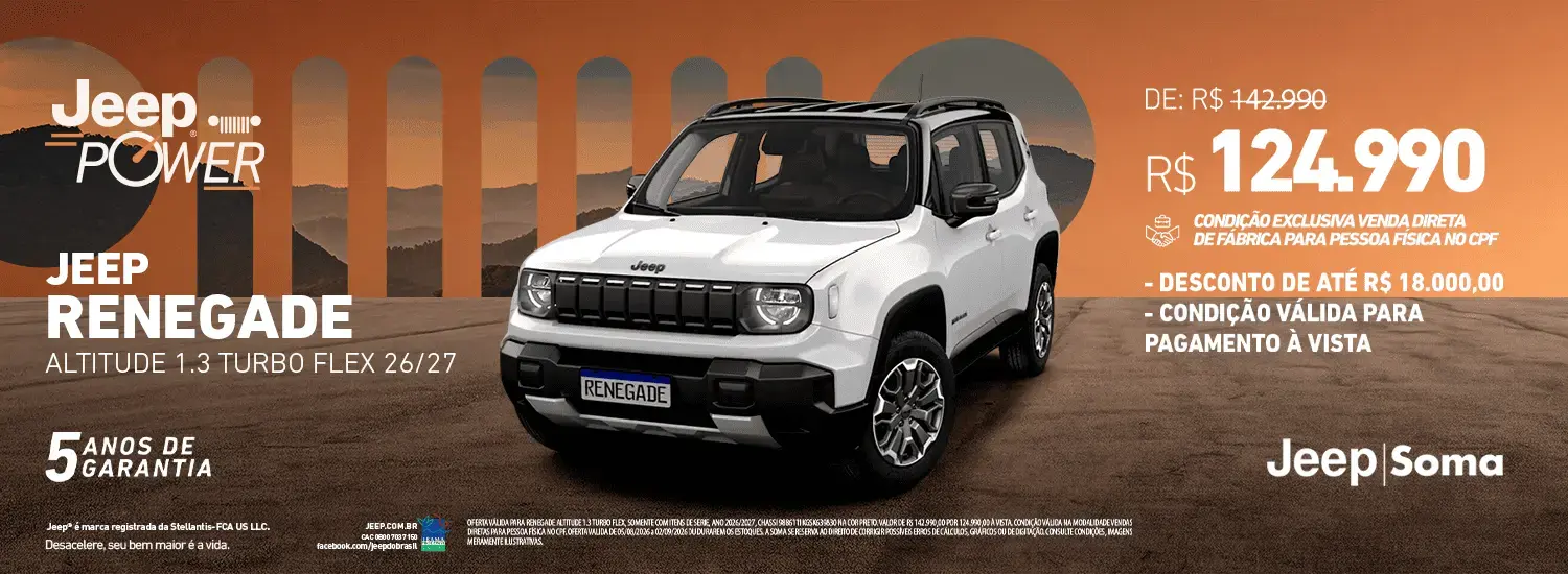  JEEP POWER - AGOSTO - RENEGADE VD CPF