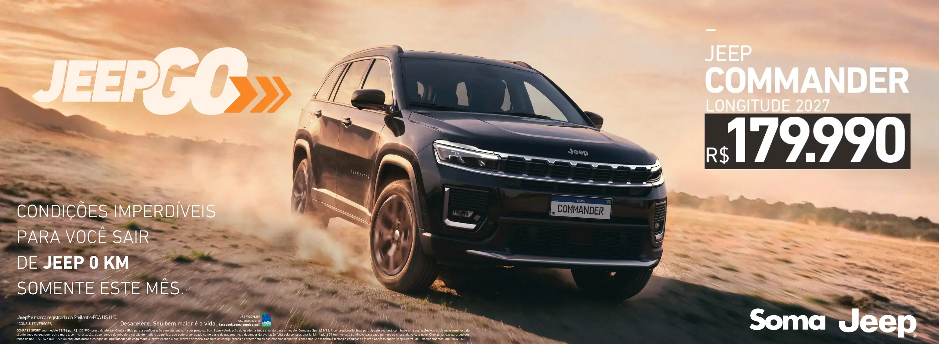 JEEP GO - COMMANDER - OUTUBRO 2026