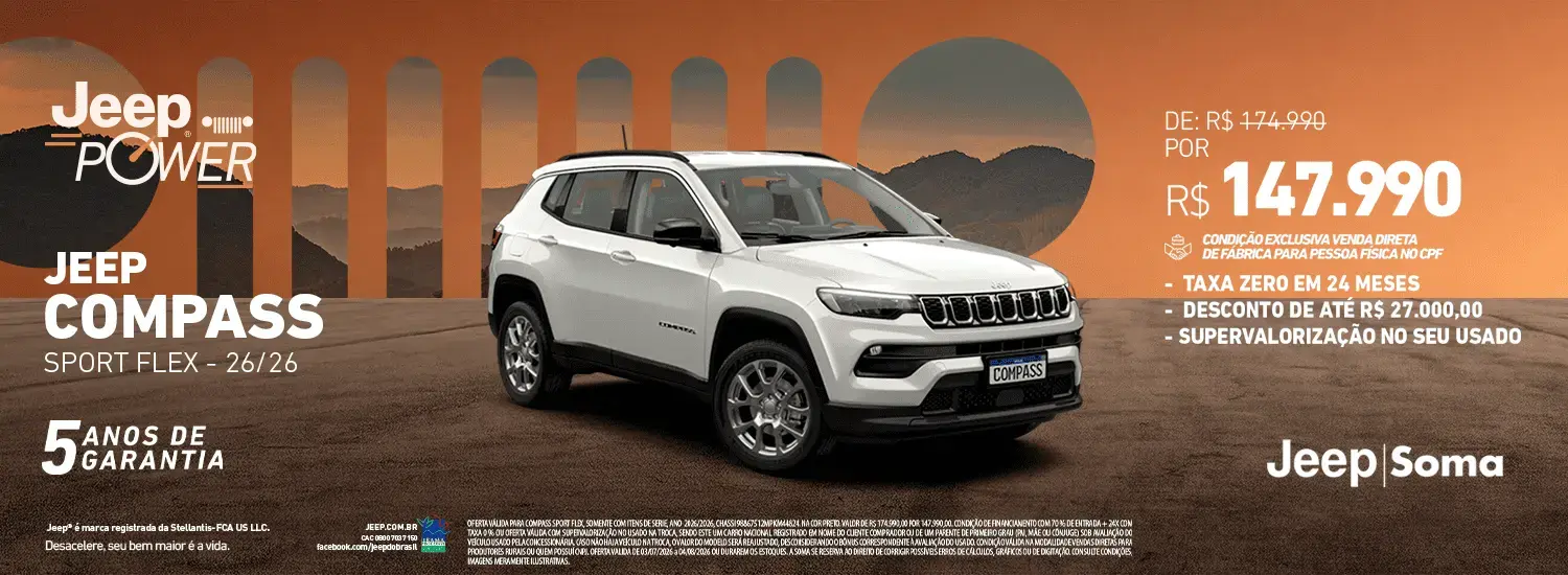  JEEP POWER - AGOSTO - COMPASS VD CPF