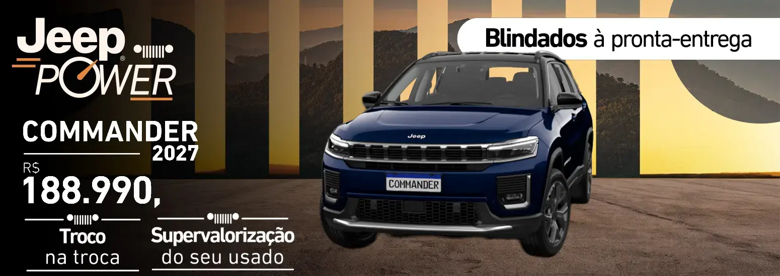 JEEP POWER COMMANDER BLINDADOS 