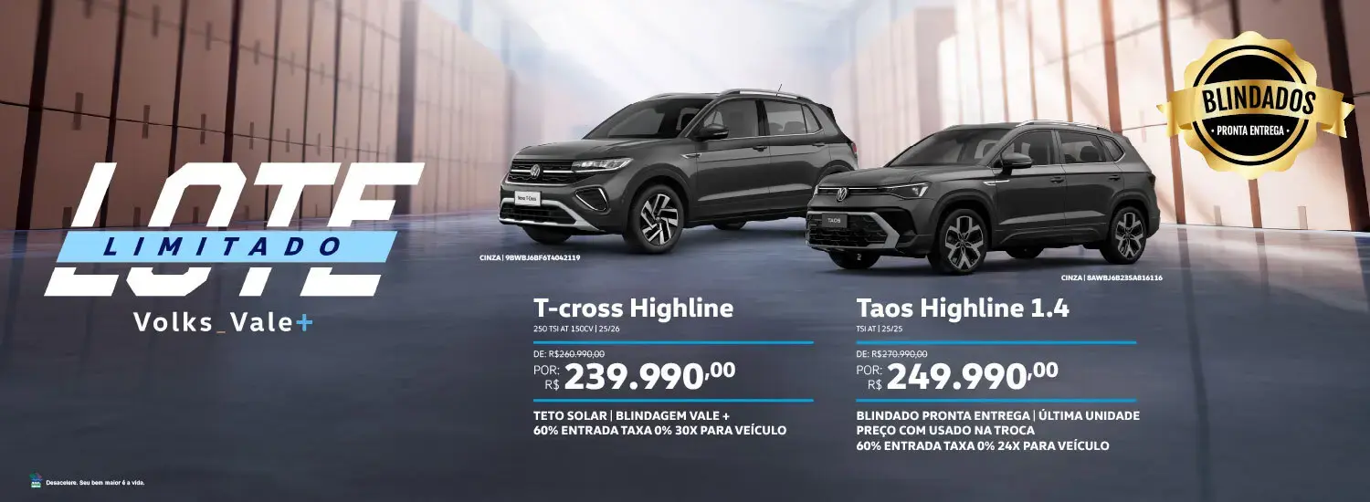 T-CROSS E TAOS AGOSTO 