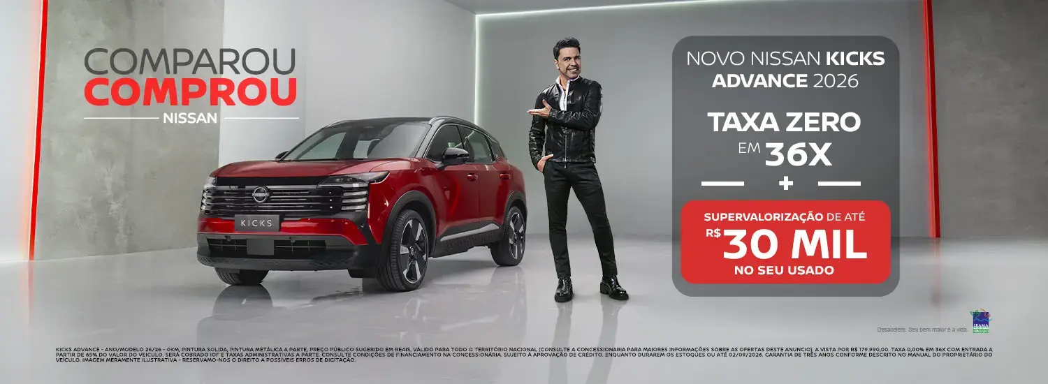 NISSAN KICKS ADVANCE AGOSTO