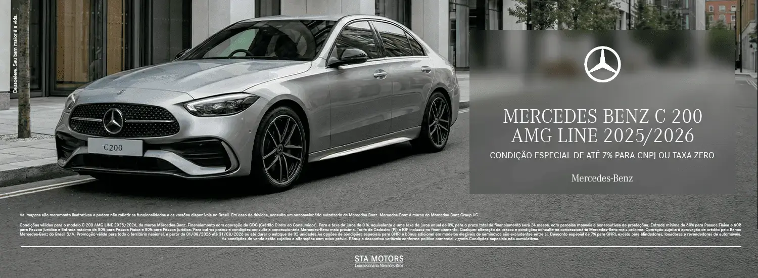 MERCEDES-BENZ C 200 AMG LINE 2025-2026