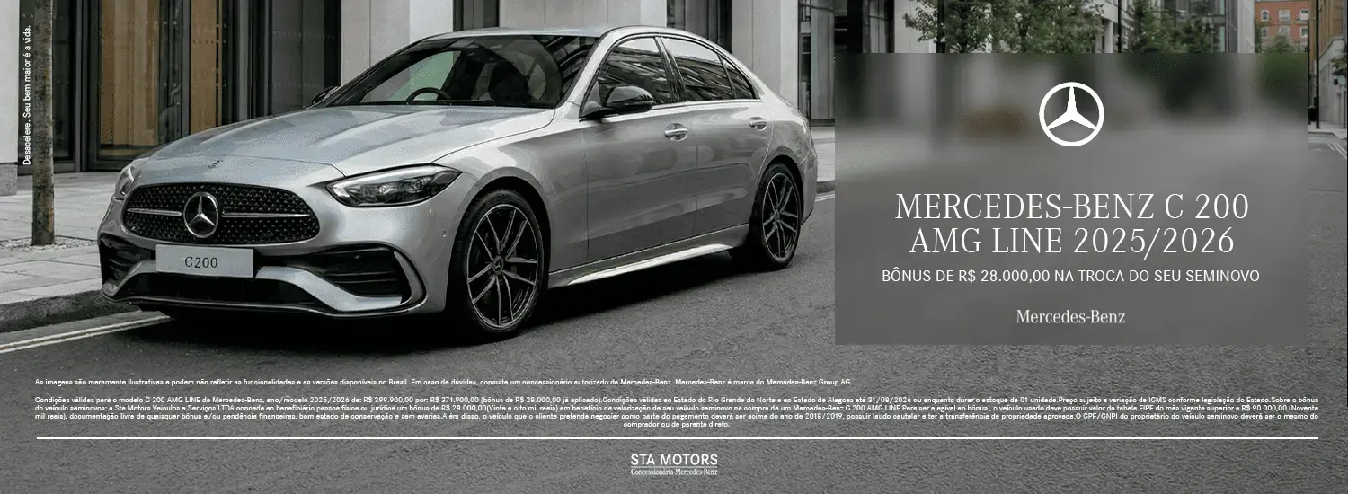MERCEDES-BENZ C 200 AMG LINE 2025-2026
