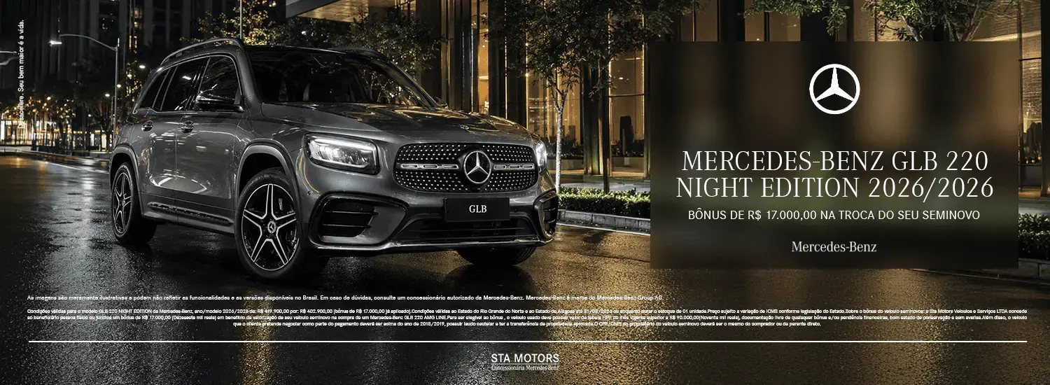 MERCEDES-BENZ GLB 220 NIGHT EDITION 2026-2026