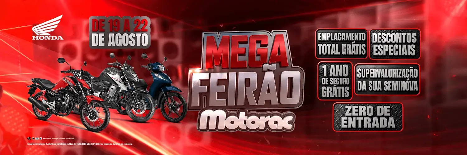 Mega feirão Motorac