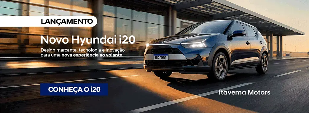LANÇAMENTO NOVO HYUNDAI I20