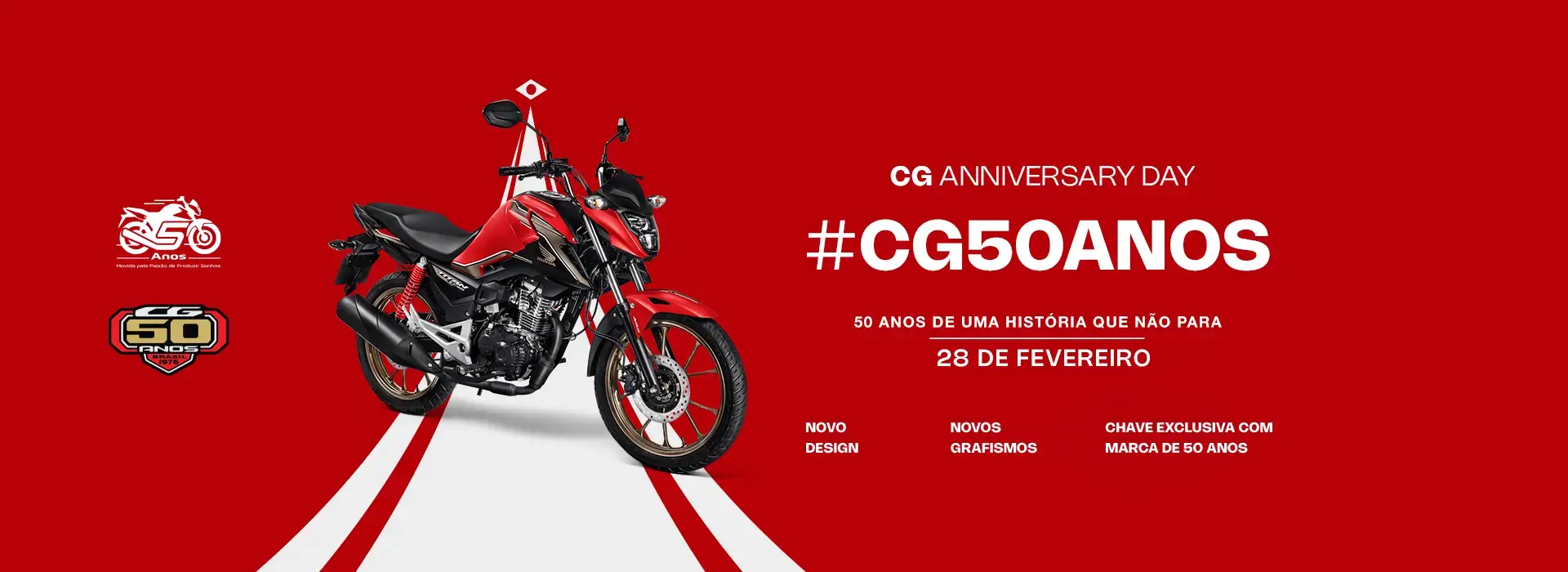 CG titan 50 anos