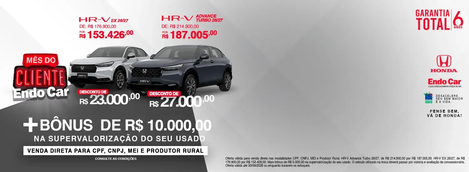HR-V ADVANCE TURBO + HR-V EX 26/27