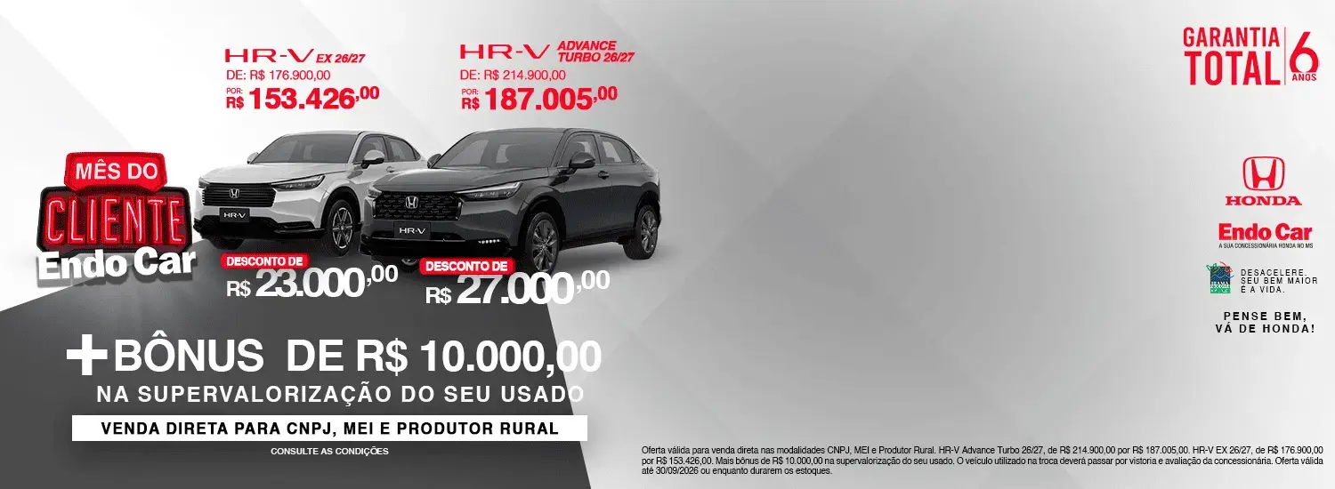 HR-V ADVANCE TURBO + HR-V EX 26/27