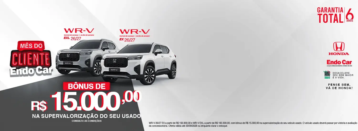 WR-V 26/27 | Oferta Showroom