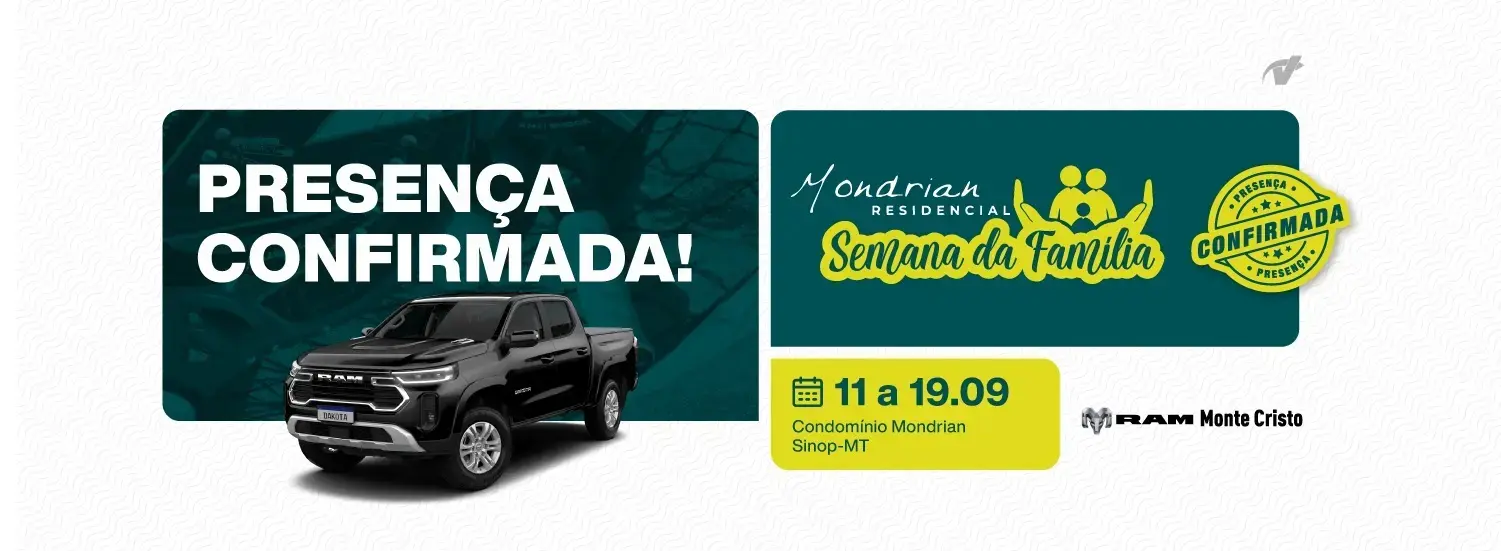 Presença Confirmada Semana Da Família Mondrian 