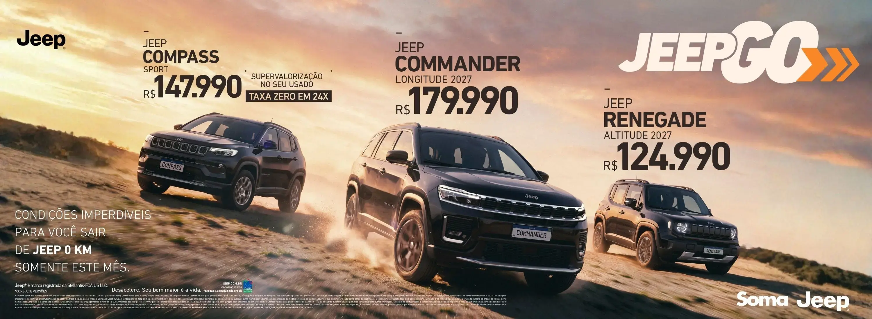 SETEMBRO - JEEP GO - MODELOS