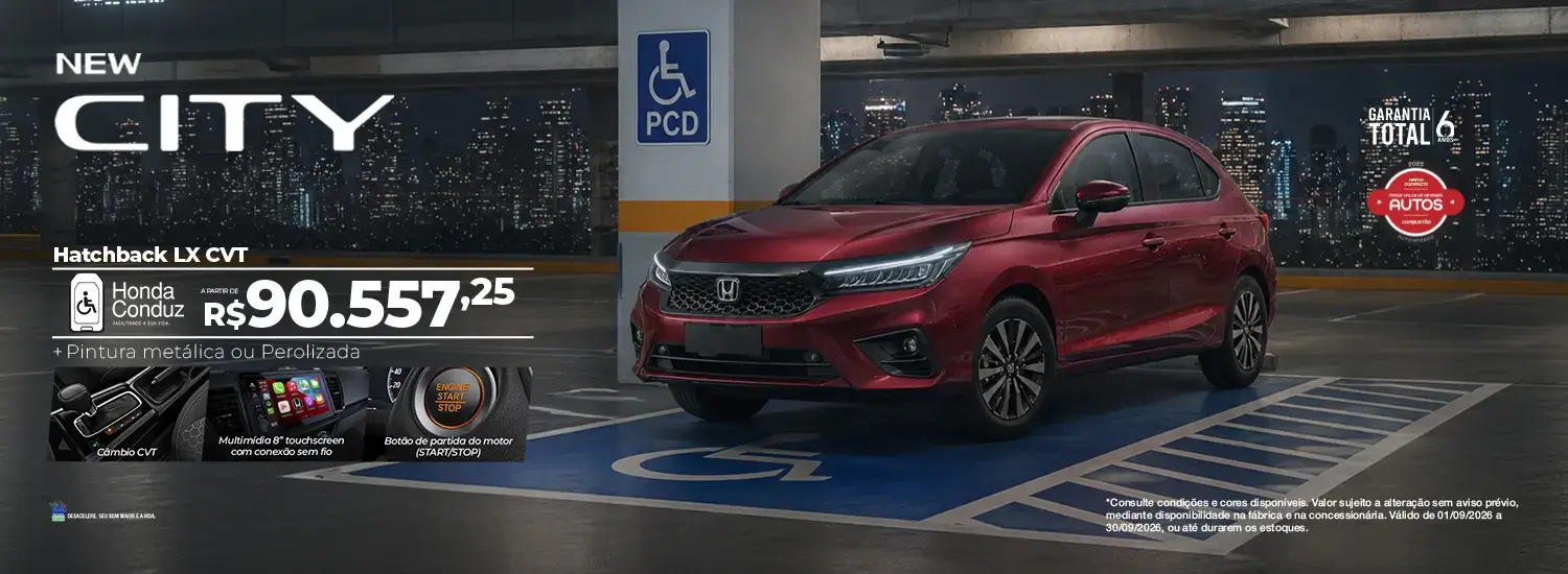 City Hatchback - PCD - SETEMBRO