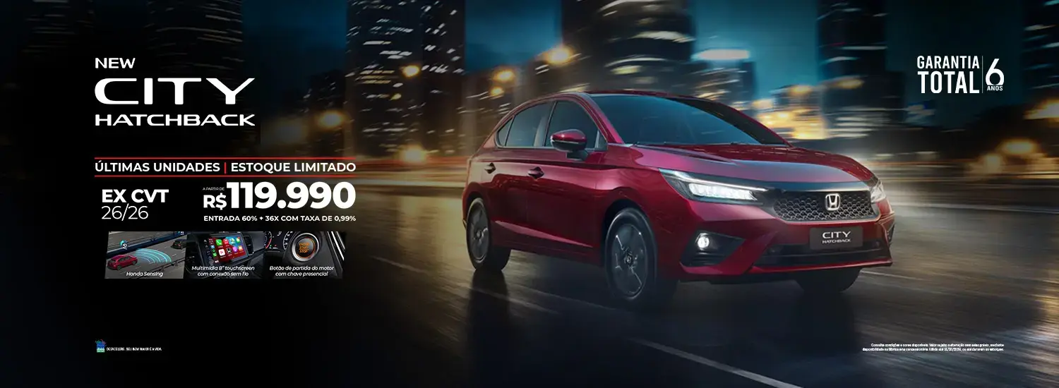 City Hatchback EX - OUTUBRO