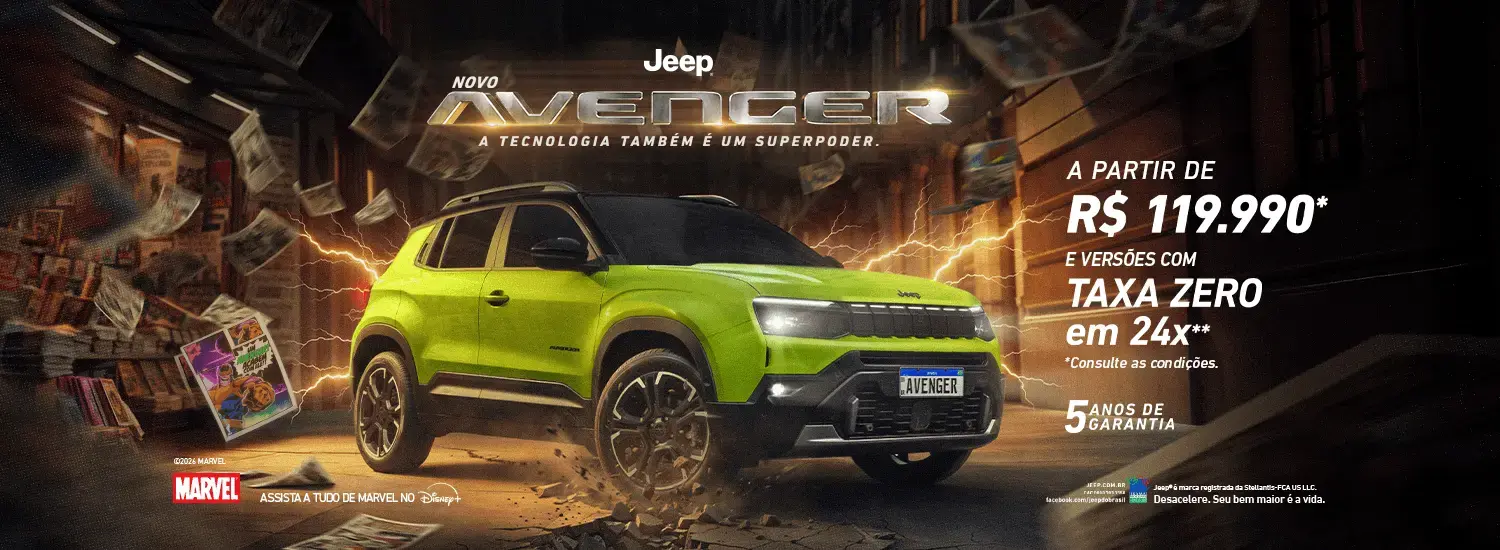 324 DDM Varejo Jeep Avenger Taxa Zero