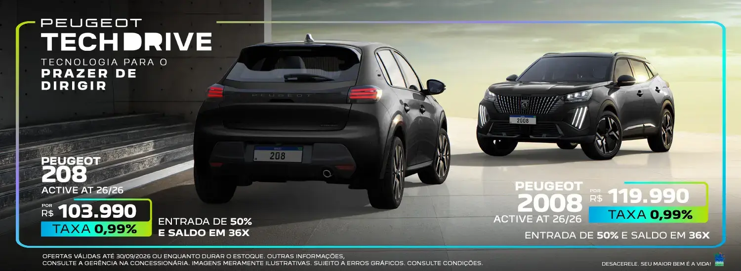 Peugeot Tech Drive - 208 e 208 Active AT 26/26