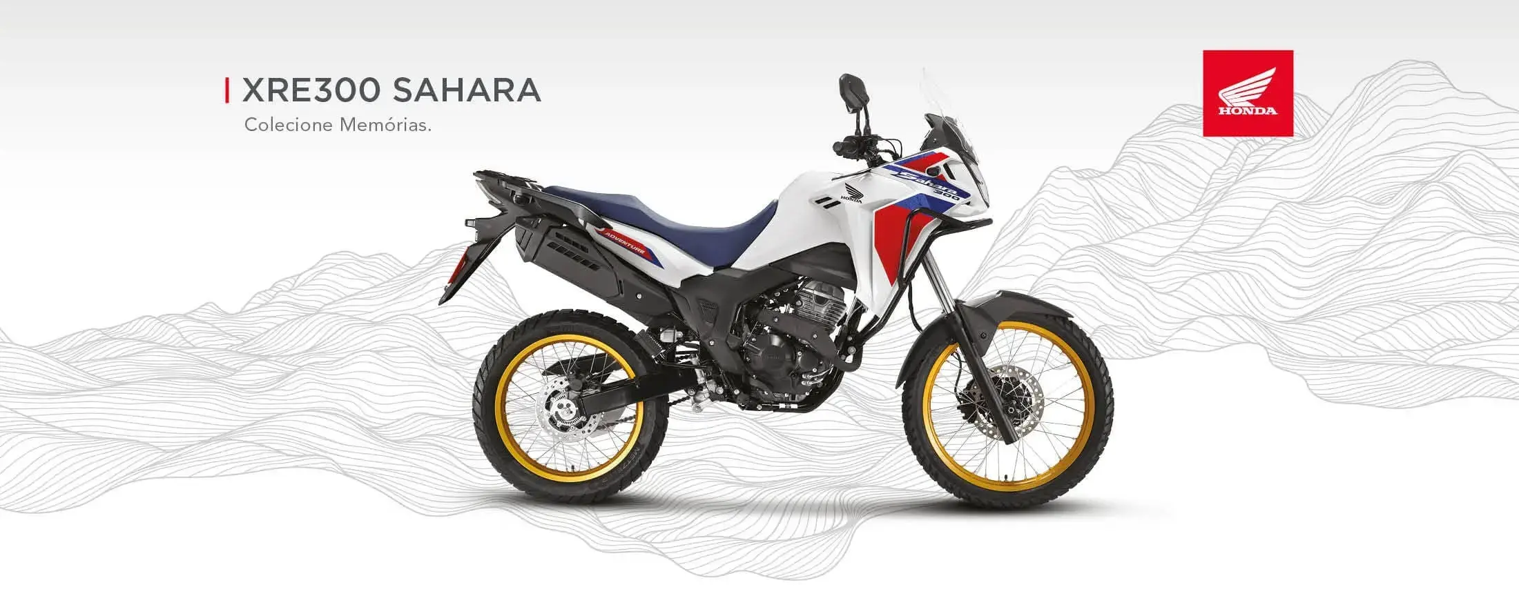 XRE300 Sahara - Colecione Memórias