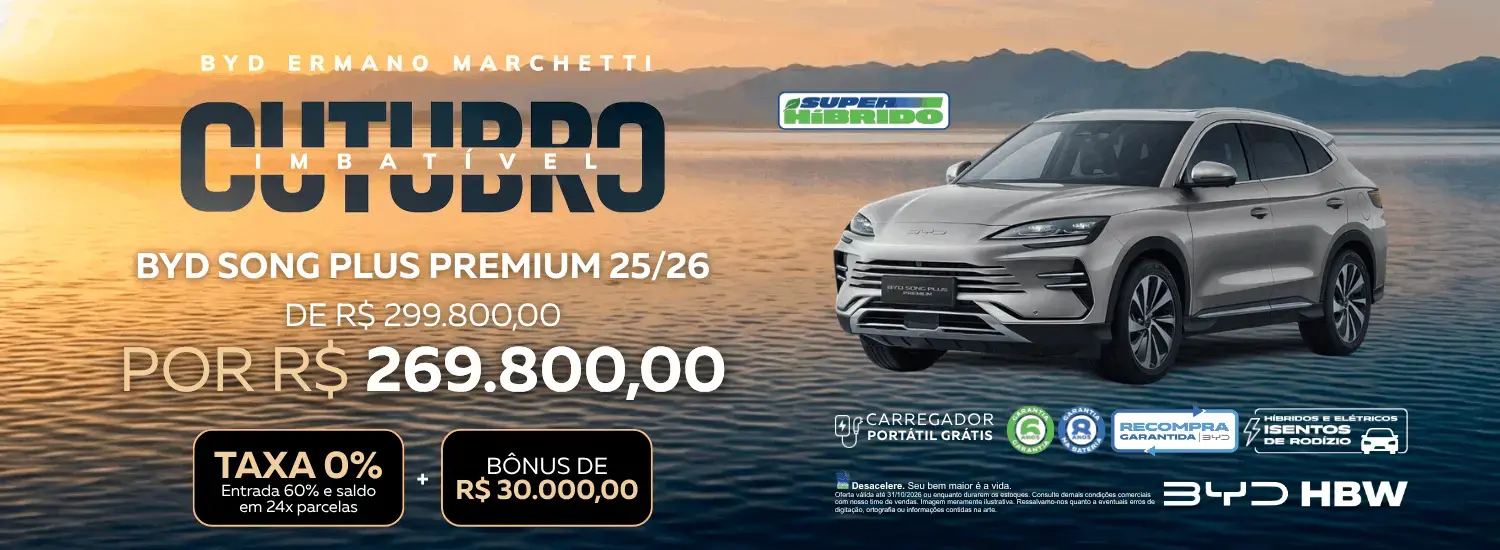 Oferta Novos BYD Song Plus Premium