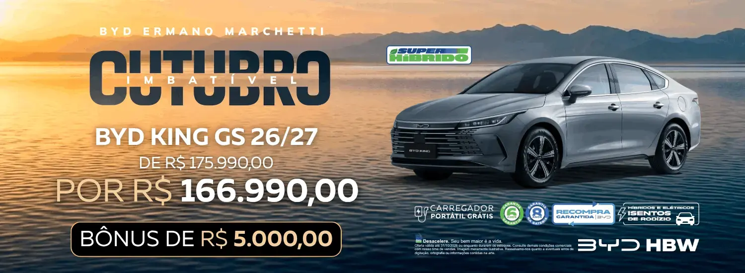 Oferta Novos BYD King GS