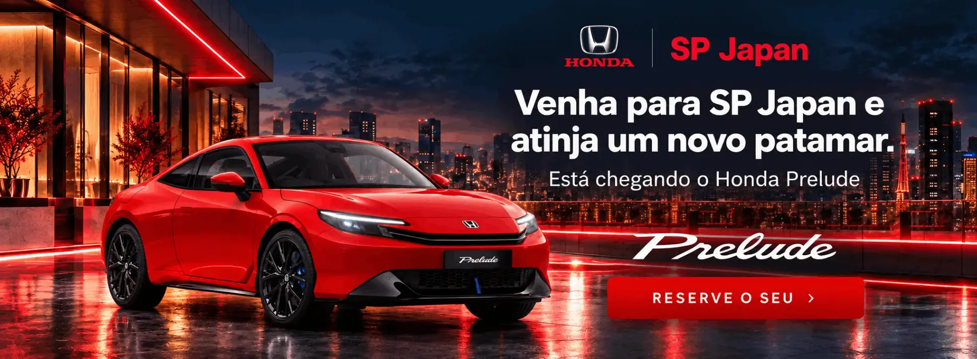 LANÇAMENTO PRELUDE OUTUBRO SP JAPAN