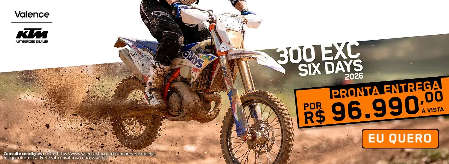 KTM 300 EXC SIX DAYS - OUTUBRO 