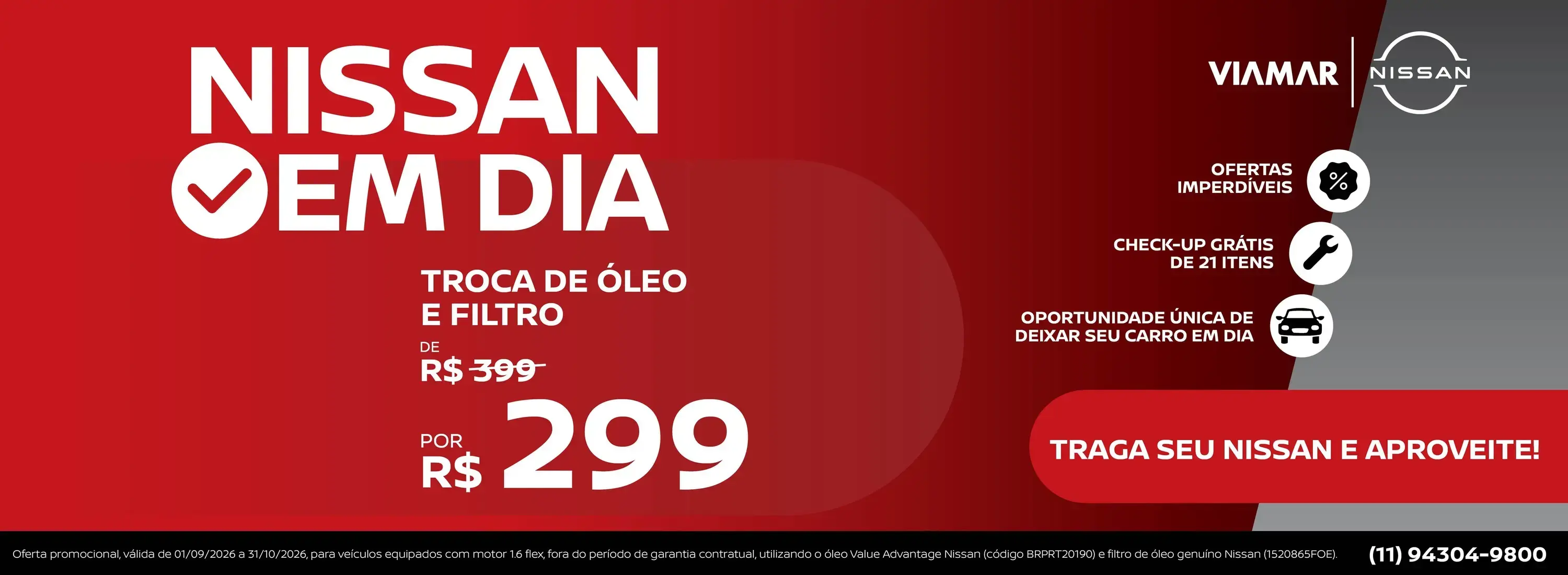 Nissan em dia