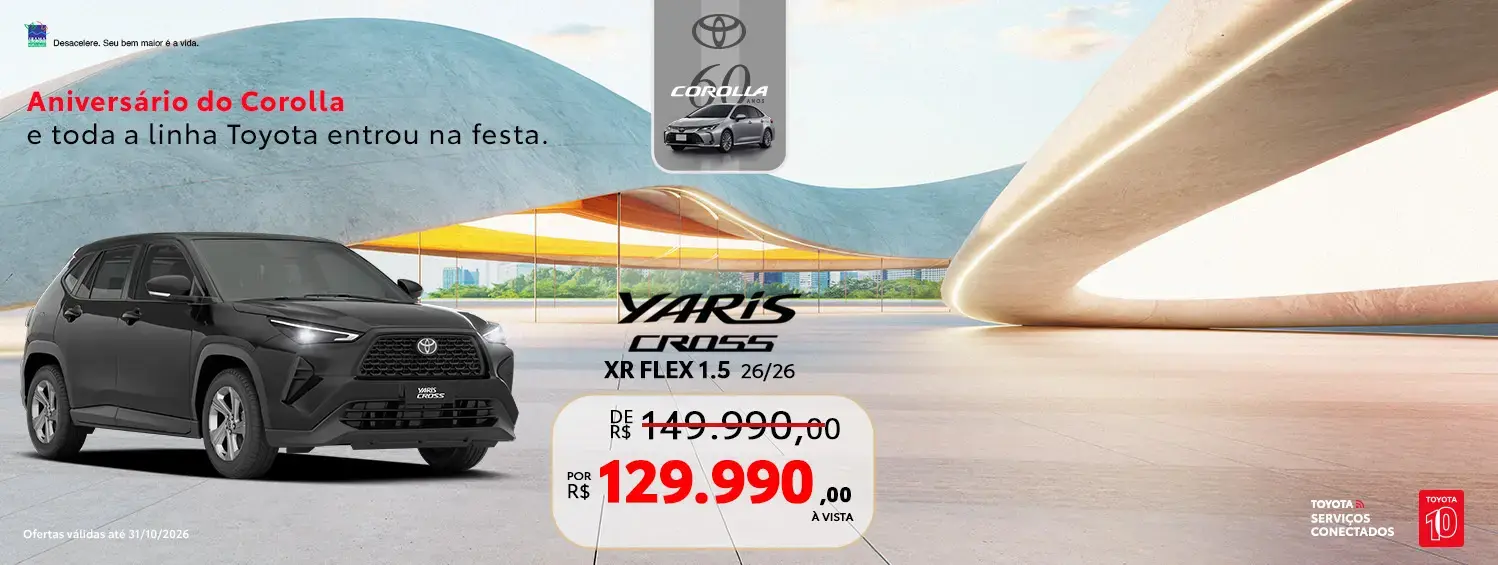 YARIS CROSS XR OUTUBRO 26