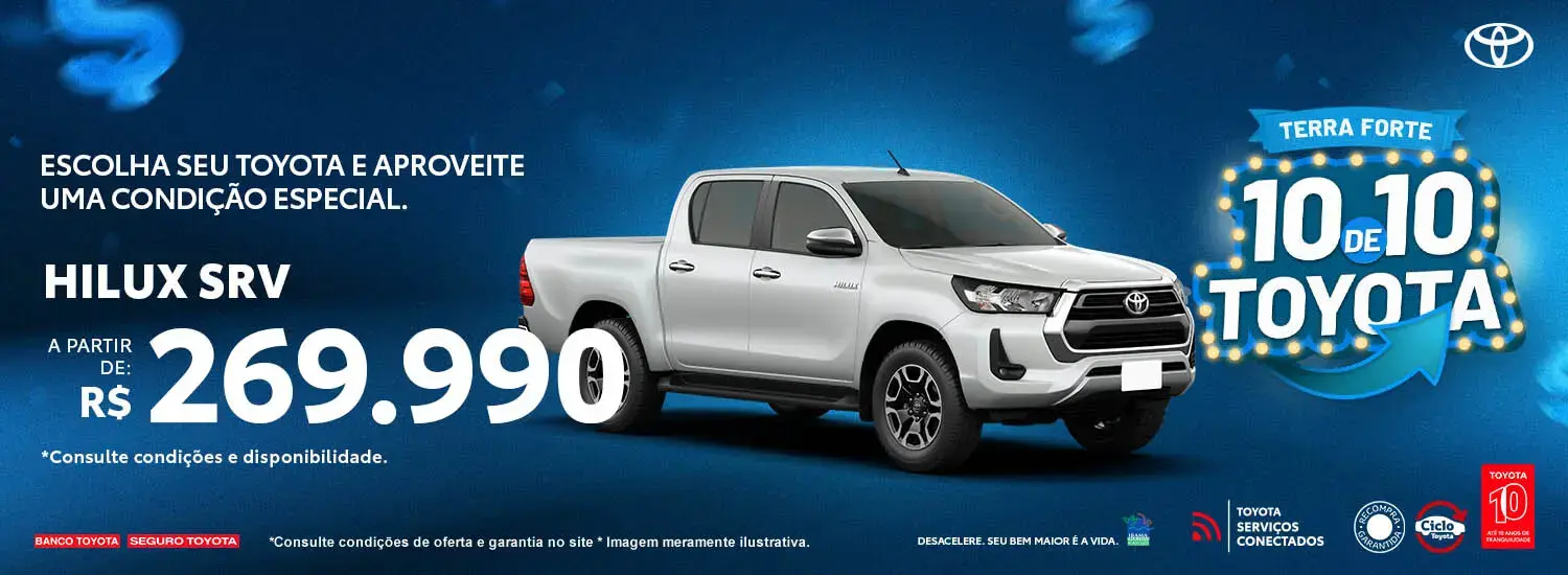 10 de 10 TOYOTA