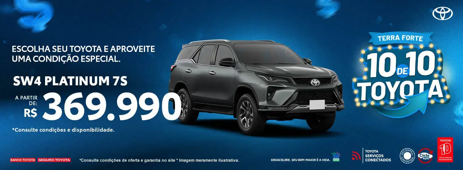 10 de 10 TOYOTA