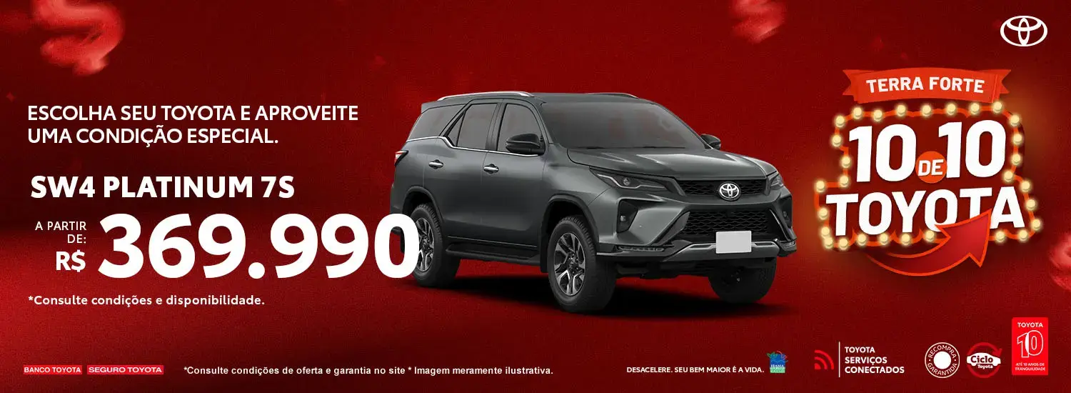 10 de 10 TOYOTA