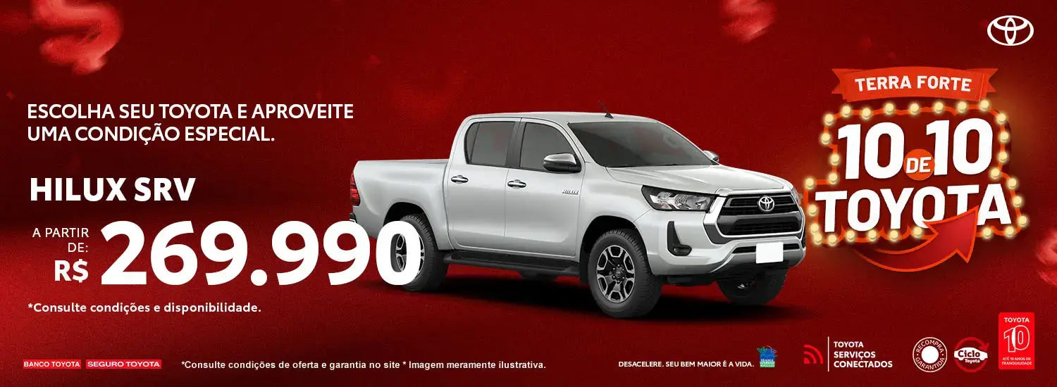 10 de 10 TOYOTA