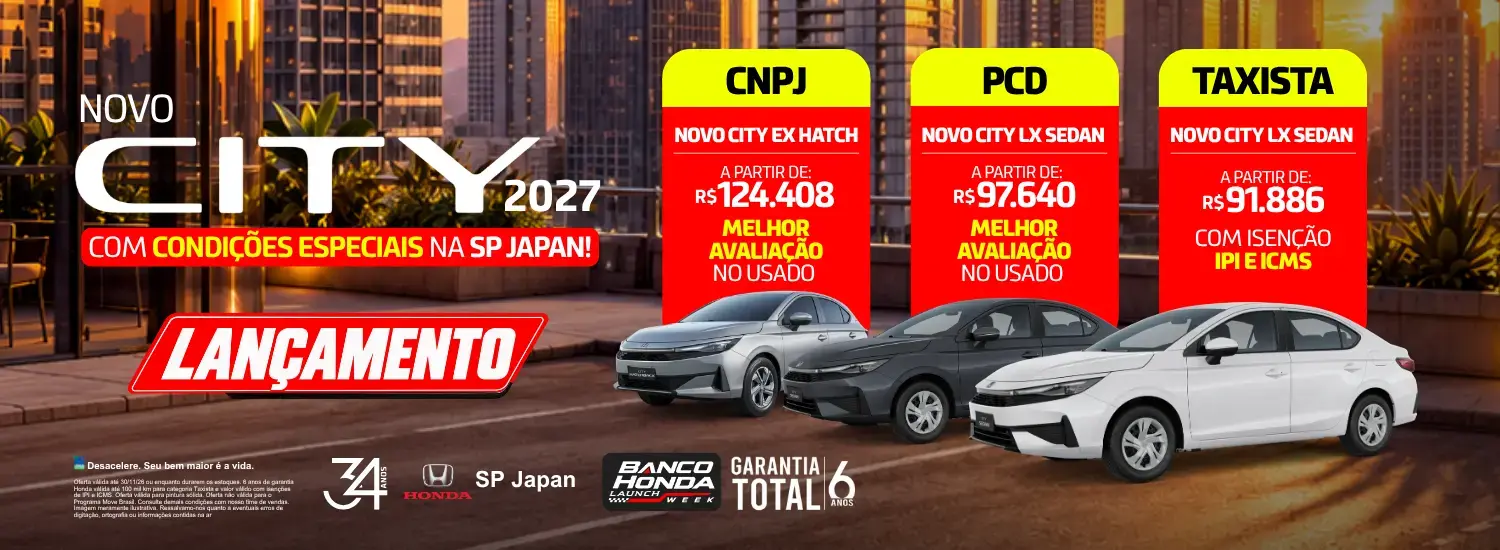 PCD/TAXISTA/CNPJ NOVO CITY NOVEMBRO