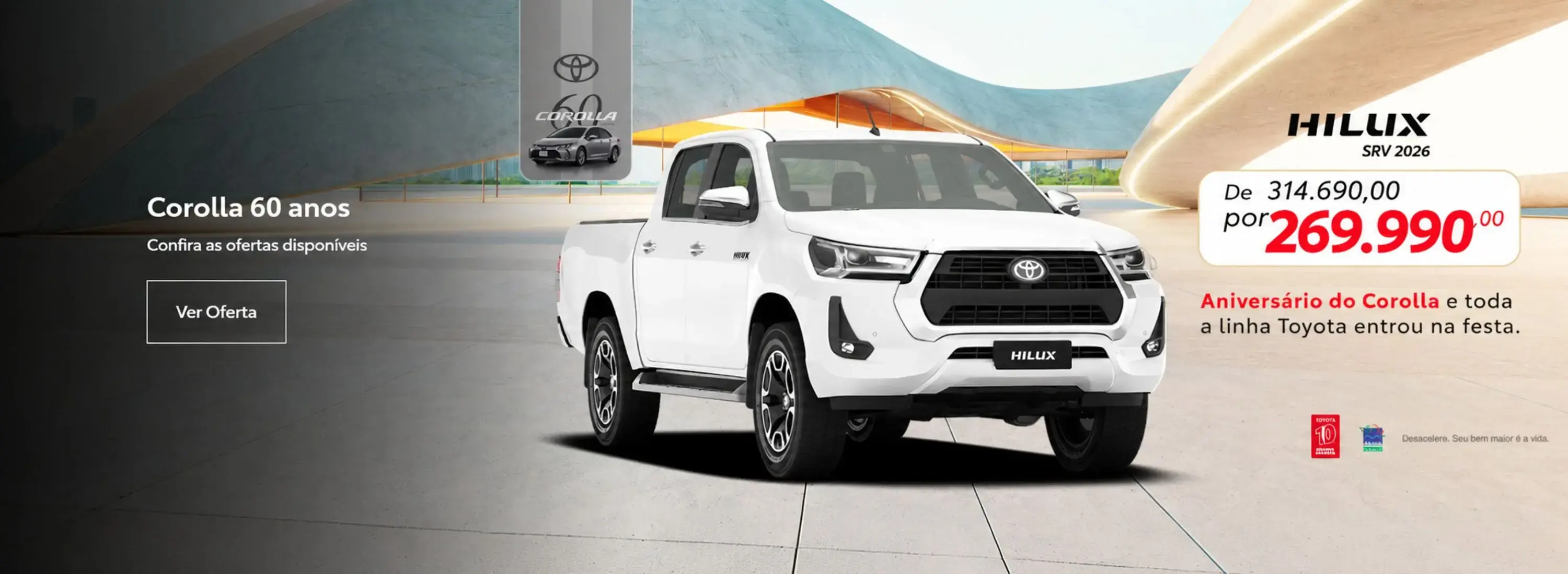 hilux - aniversario