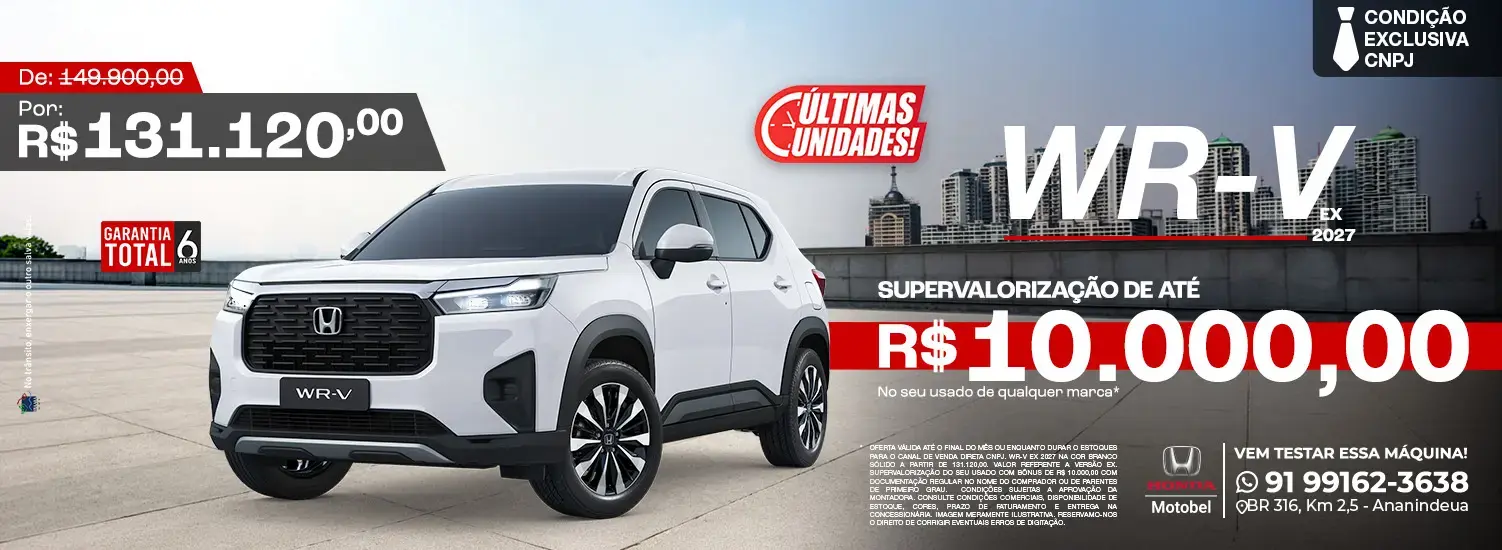 CNPJ WR-V OUTUBRO 2026