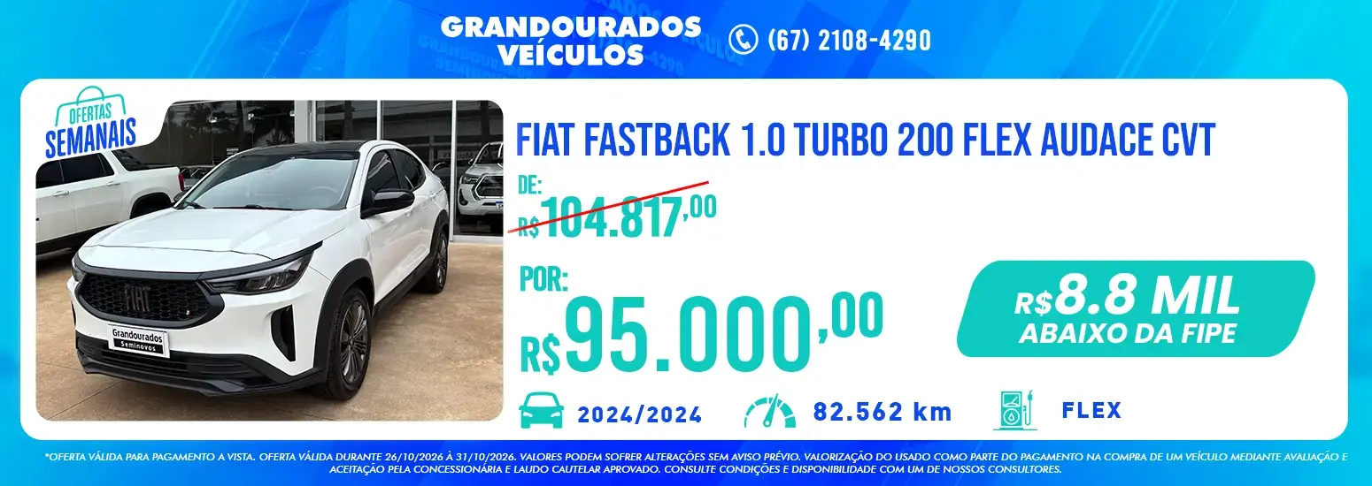 FASTBACK OFERTA SEMANAL