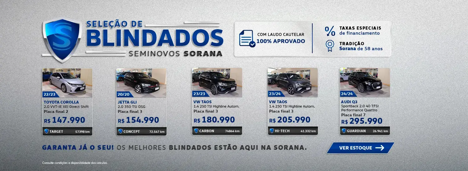 Sorana Blindados Seminovos 