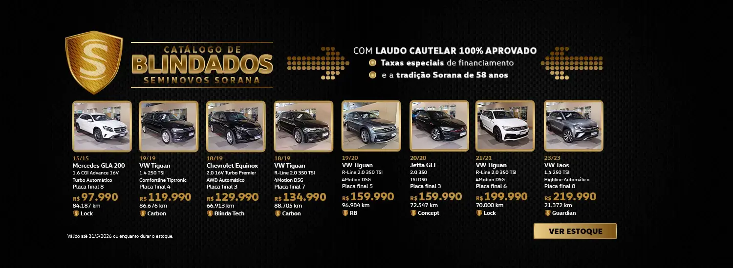 Sorana Blindados Seminovos 