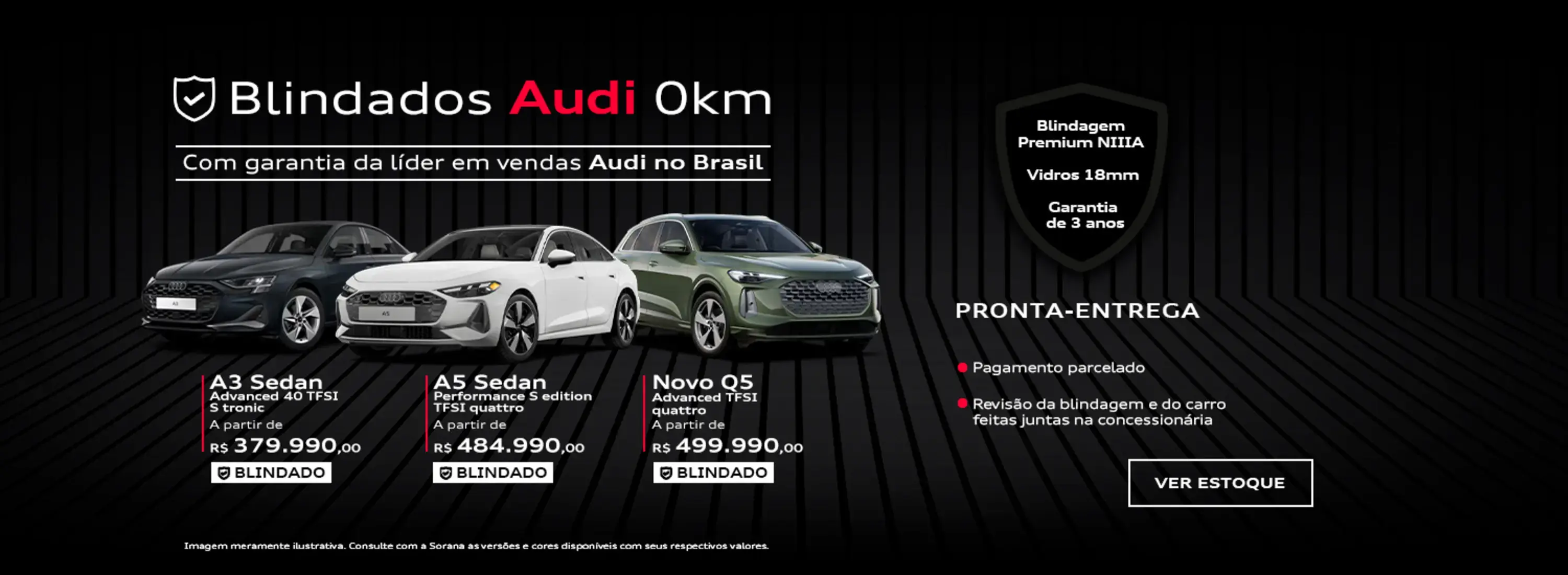 Audi Lapa - Blindados 0KM