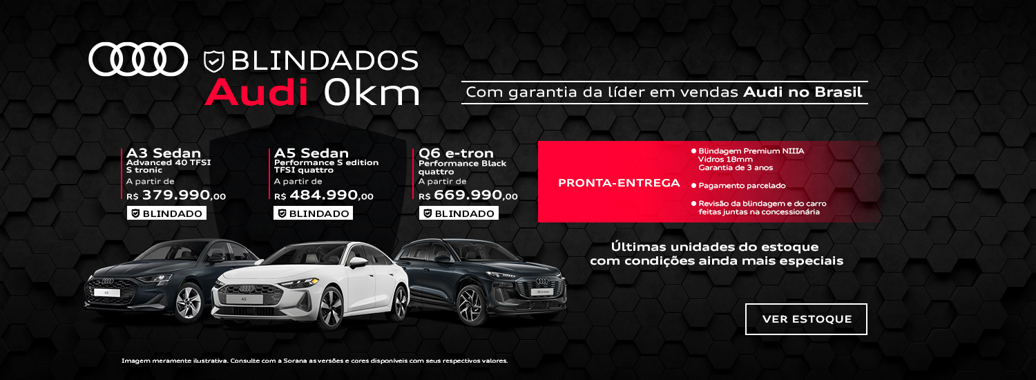 Audi Center Pinheiros - Blindados 0KM