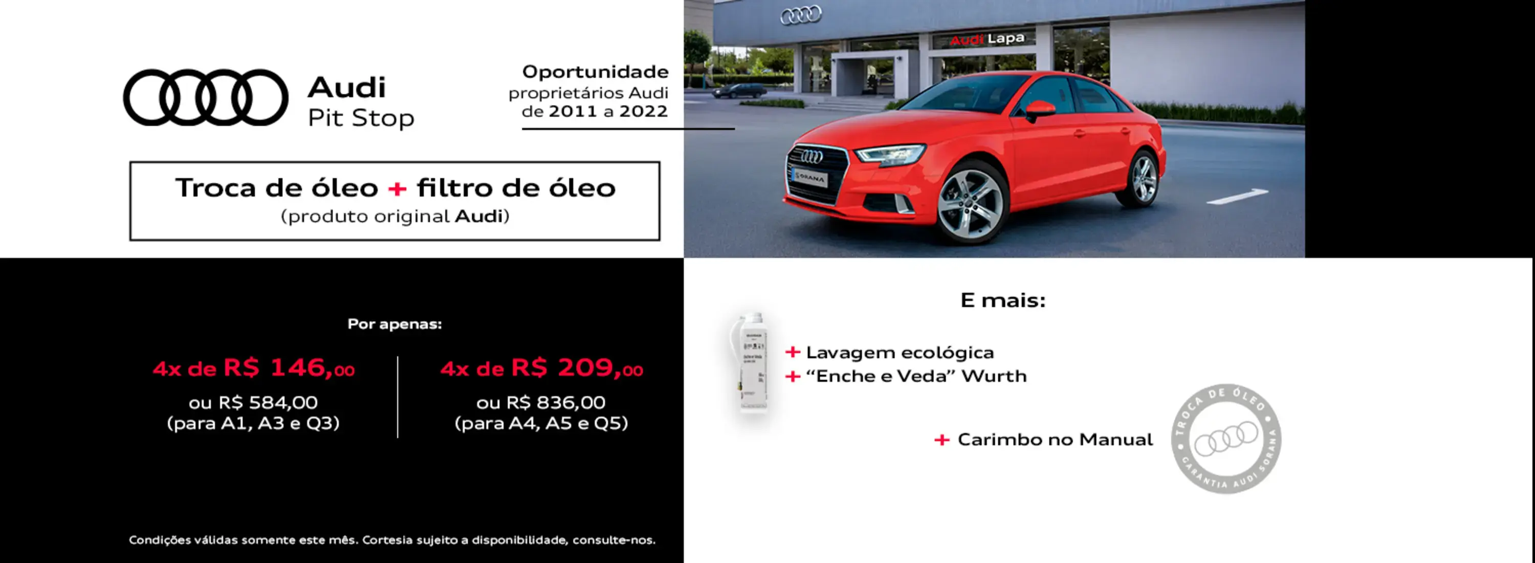 Audi Lapa - Audi Pit Stop