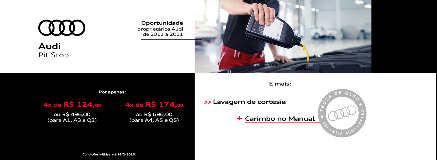 Audi Lapa - Audi Pit Stop